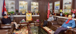 दुई अध्यक्षबीच भेटवार्ता