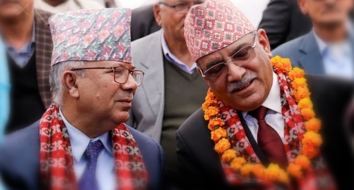 दाहाल र नेपालद्वारा प्रदर्शनमा सहभागी हुन भिडियोबाट आग्रह