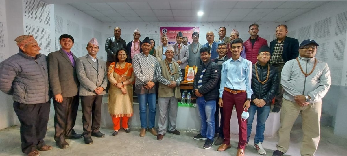 प्रतिष्ठान काठमाडौं जिल्ला समितिमा ऋषवदेव भट्टराई