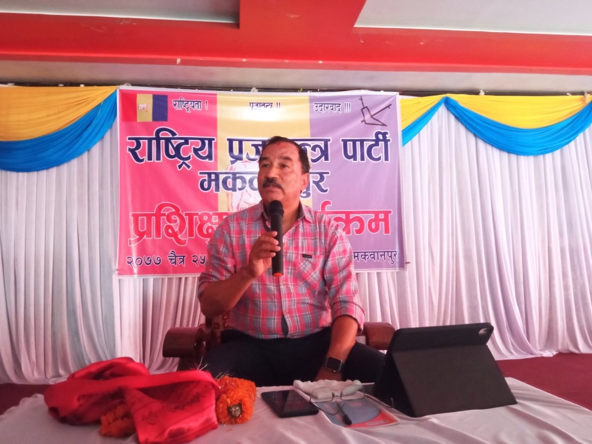 राष्ट्रवादी शक्ति एकढिक्का हुनुपर्ने : अध्यक्ष थापा