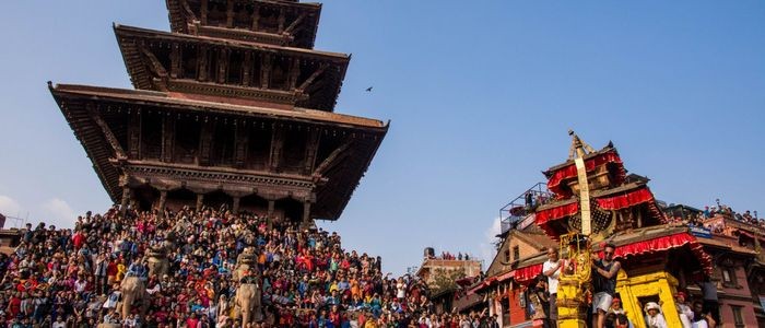भक्तपुरको बिस्का जात्रा आजबाट शुरु