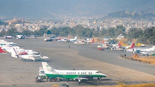 त्रिभुवन विमानस्थलबाट तेस्रो मुलुक प्रस्थानमा प्रतिबन्ध
