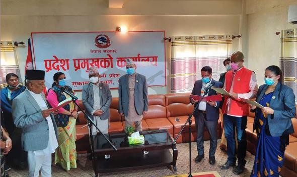 लुम्बिनी प्रदेशमा मन्त्रिमण्डल पुनः विस्तार