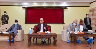 एमाले स्थाई कमिटी बैठक : निर्वाचन जीत सुनिश्चित हुने गरी छलफल गर्ने