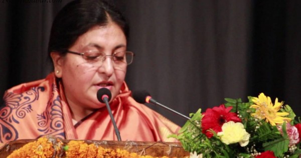 प्रधानको योगदान चीरकालसम्म सम्झने छौँः राष्ट्रपति