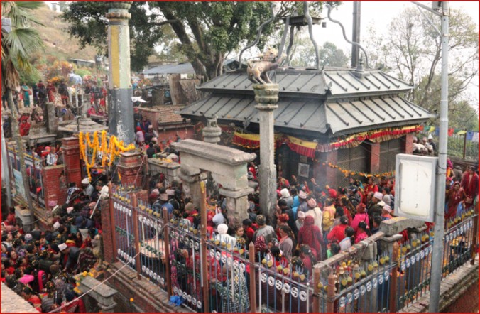 दोलखा भीमसेनमा १९ औं पटक पसिना,देशमा अनिष्ट हुने धार्मिक मान्यता