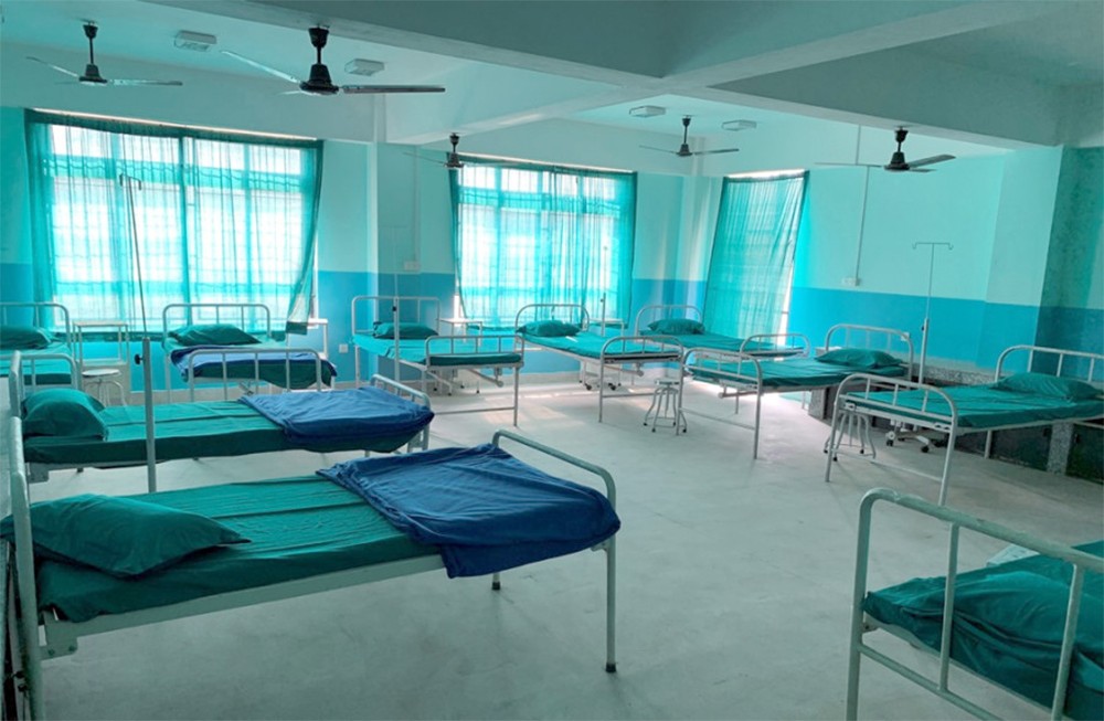 बेनी अस्पतालमा एचडियु र अक्सिजनसहितको आइसोलेशन सञ्चालन