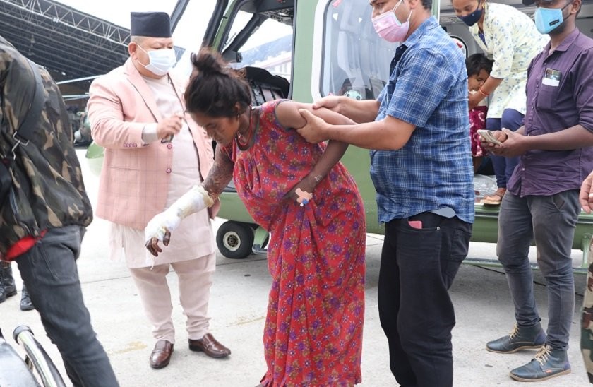 डोटी घटनाका घाइतेको उपचार खर्च सरकारले बेहोर्ने