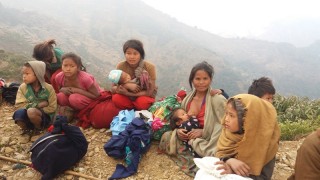 चेपाङ परिवारलाई राहत 