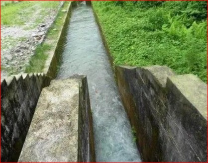 झ्याप्रेखोला सिँचाइ आयोजनाको नहर निर्माण