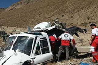 इरानमा राष्ट्रपतीय निर्वाचनको मतपत्र बोकेको हेलिकोप्टर दुर्घटना