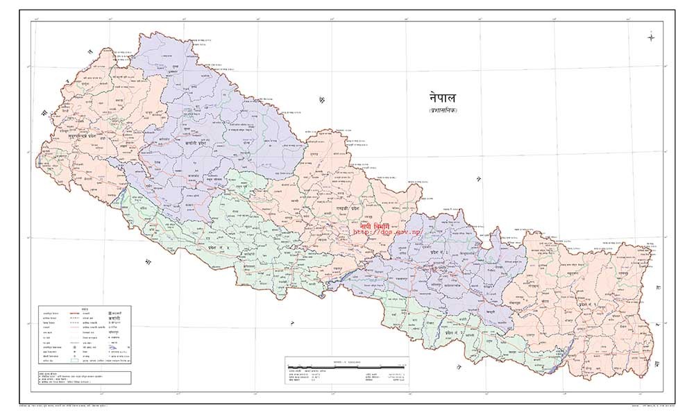 पुरानै नक्साको तस्वीर प्रकाशन 