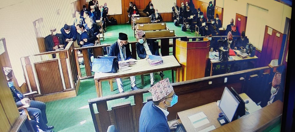 प्रतिनिधिसभा विघटनसम्बन्धी रिटमा सुनुवाइ जारी