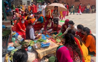 साउने सोमबार व्रत समापन, पशुपतिमा उल्लेख्य भक्तजन