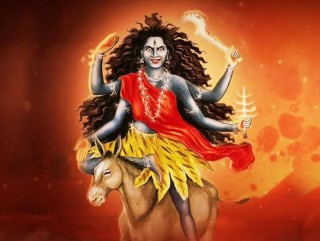 नवरात्रको सातौँ दिन कालरात्रि देवीको पूजा आराधना गरिँदै