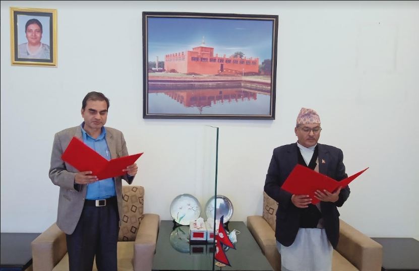 राष्ट्रिय वाणिज्य बैंक संचालक समिति अध्यक्षमा डा. बलराम पाठक