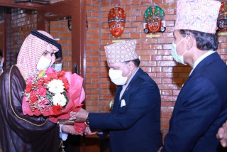 साउदी राजकुमारले आज राष्ट्रपति र प्रधानमन्त्रीलाई भेट्ने