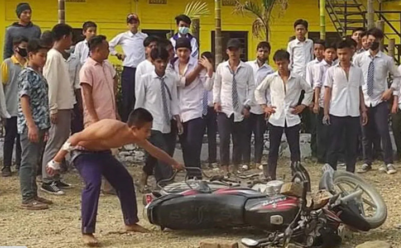 मोरङको लेटाङमा झडप, एक महिला प्रहरीको मृत्यु