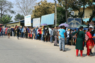 म्यादी प्रहरी बन्न युवाको लर्कोः ४० दिन काम, ४४ हजार पारिश्रमिक