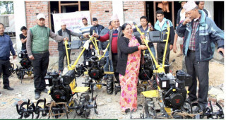किसानका लागि मिनी टिलर किन्दा साढे ४३ लाख अनियमितता