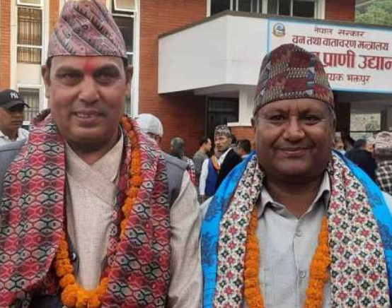 सुर्यविनायक नगरपालिकामा प्रमुख र उपप्रमुखमा एमालेको अग्रता