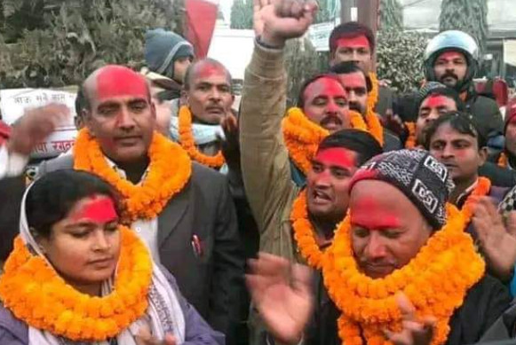 बाराको पचरौता नगरपालिकामा नेकपा एमाले प्रमुख र उपप्रमुख दुबै पदमा  विजयी