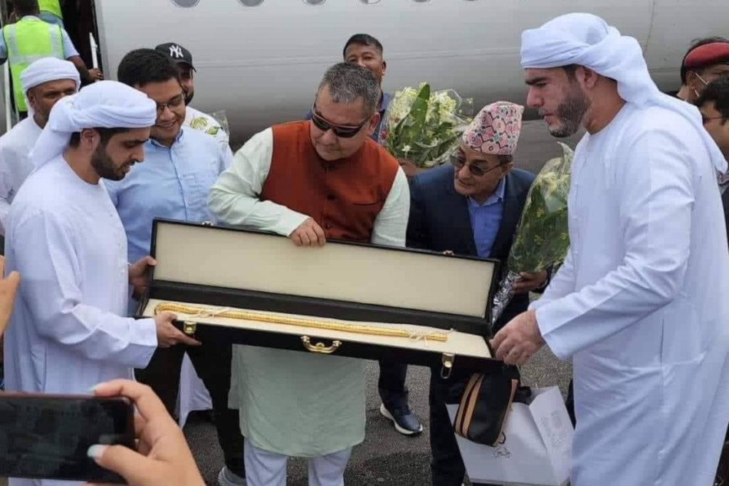 युएईका राजपरिवारका सदस्यको औपचारिक कार्यक्रममा गृहले लगायो रोक