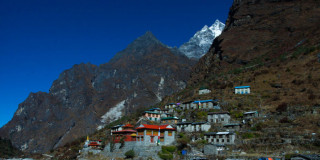Social worker Phinjo from the Rolwaling Veding village