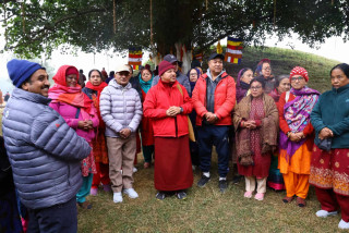बौद्धनाथ क्षेत्र विकासद्वारा ज्येष्ठ नागरिक धार्मिक भ्रमण सम्पन्न