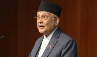 आज संयुक्त राष्ट्रसंघको महासभालाई सम्बोधन गर्दै प्रधानमन्त्री ओली