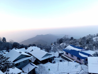 पाथीभरामा यस वर्षकै बाग्लो हिमपात