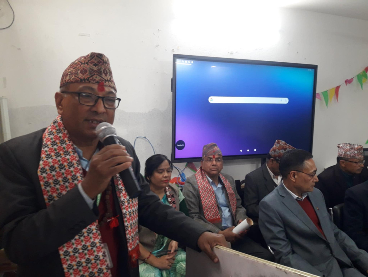 नेपाल राष्ट्रिय शिक्षक संगठन काठमाडौं अध्यक्षमा हेरम्बराज कँडेल