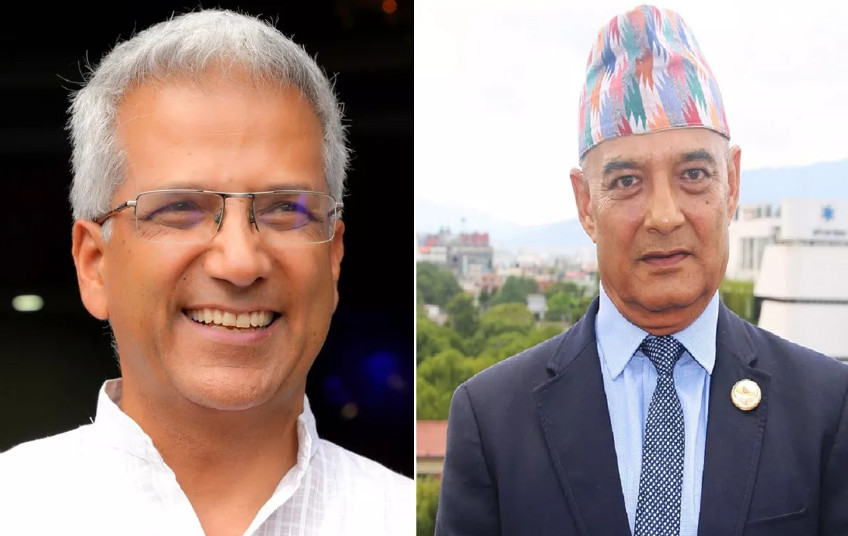राप्रपाका नेताद्वय मिश्र र राणा पक्राउ