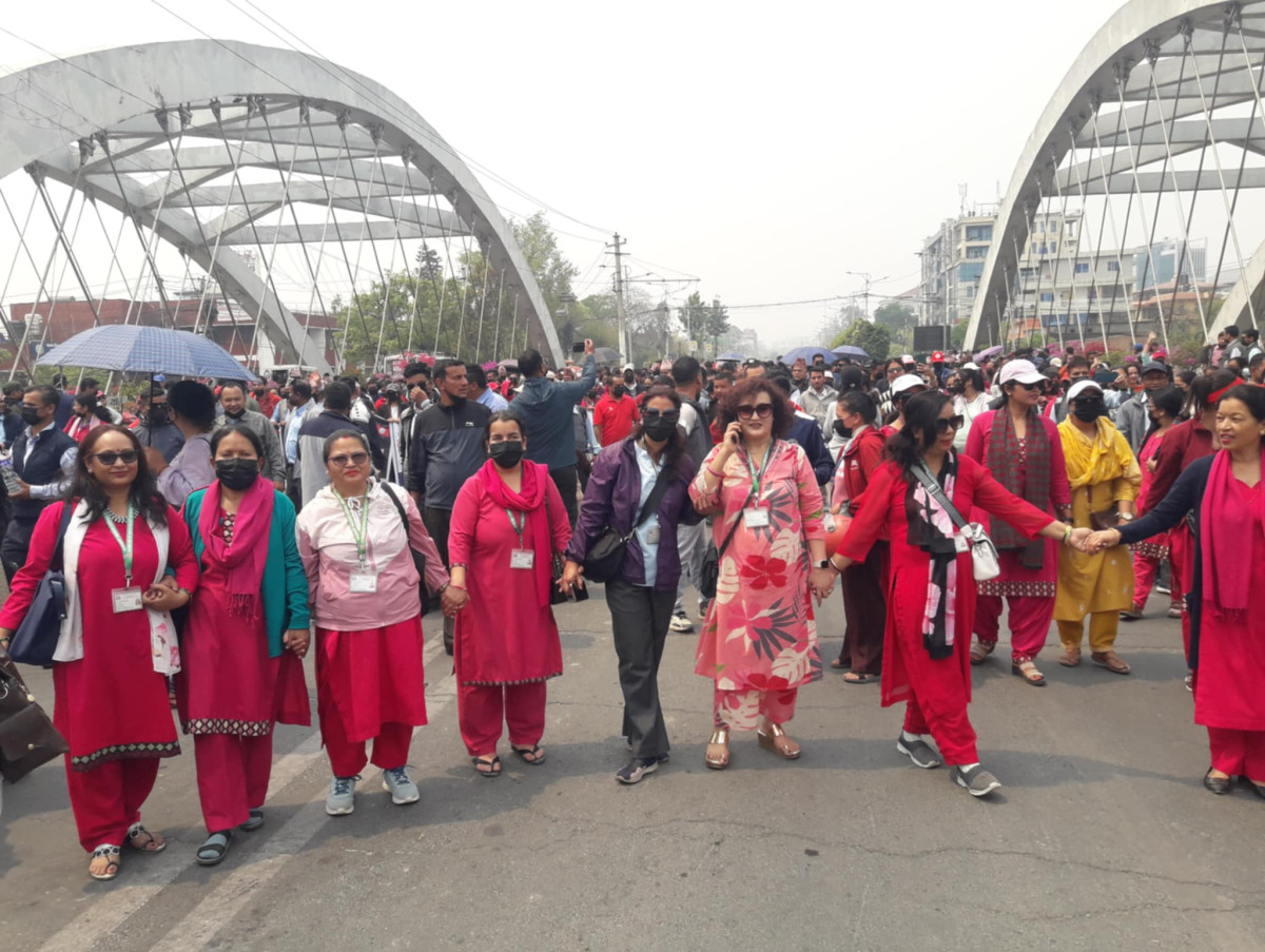 प्याव्सन र एन प्याव्सनको शिक्षक आन्दोलनमा ऐक्यवद्धता पश्चात निजी शिक्षक खुशी, बढ्यो आन्दोलनमा सहभागिता 