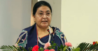 Bidhya Bhandari, a leader of higher stature than an ordinary party member
