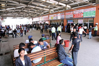 नयाँ बसपार्कबाट सवारीसाधन सञ्चालन हुन थाले