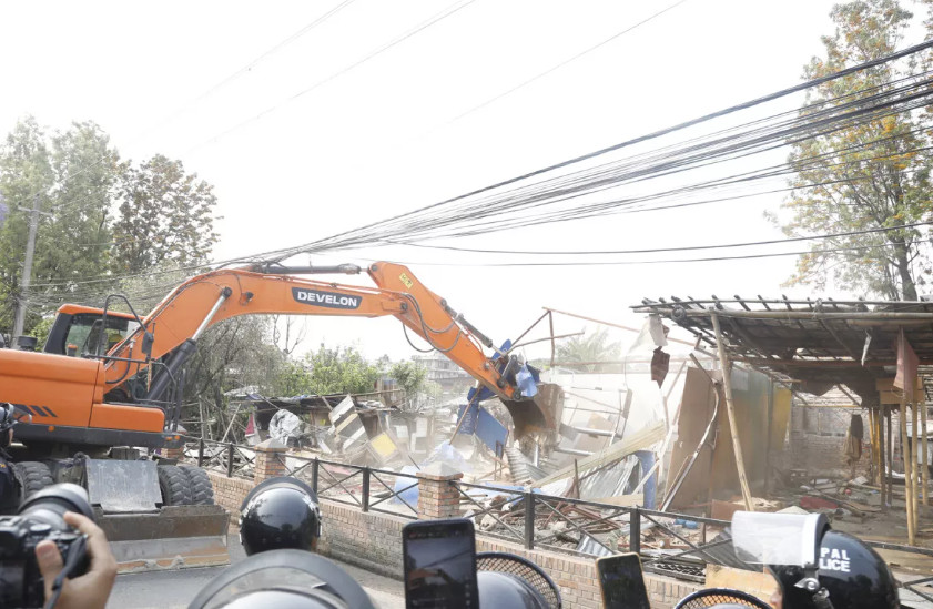 अतिक्रमित जग्गामा बनाइएका घरटहरा खाली गर्न आग्रह, थप १८ गतेबाट खाली हुने 