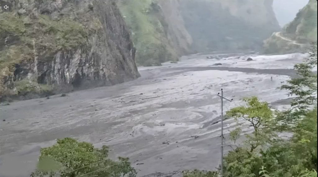 बूढीगण्डकी बाढी: चुमनुब्रीका ३५ घर बगे