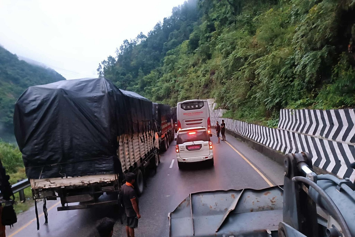 बेलुका ११ बजेदेखि भोलि बिहान ५ बजेसम्म पृथ्वी राजमार्ग बन्द हुने